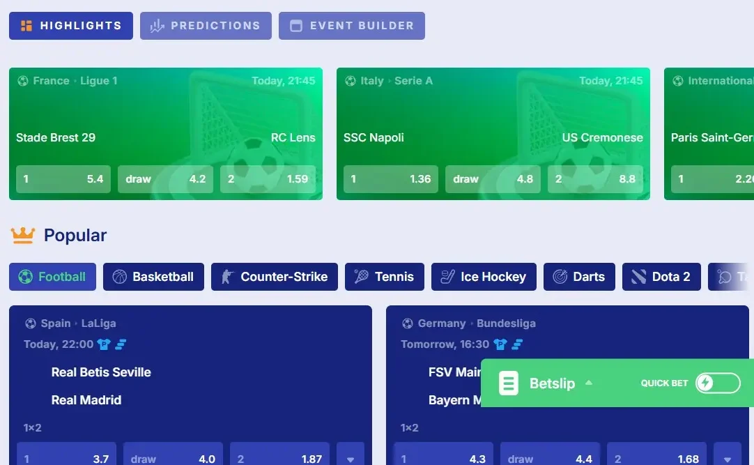 TrustStake Casino sport